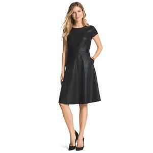 Elegant Black A-Line Dress